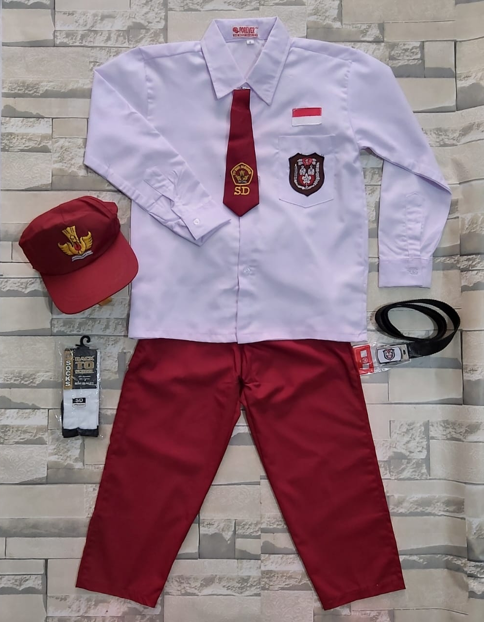 B0k3p sd seragam merah putih ng3w3