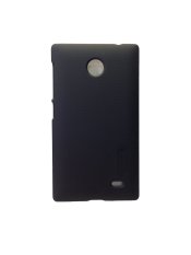Nillkin NOKIA X Super Frosted Shield - Hitam + Screen Protector