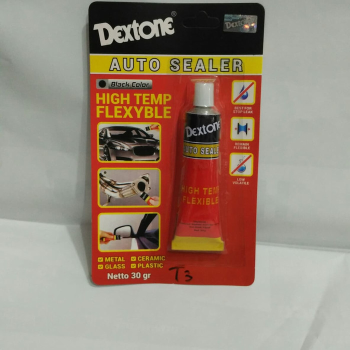 dextone auto Sealer hitam 30gr lem sealant hitam Lazada Indonesia