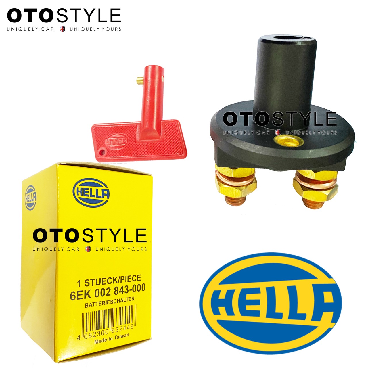 BATTERY MAIN SWITCH HELLA SAKLAR PEMUTUS ARUS ENGINE CUT OFF