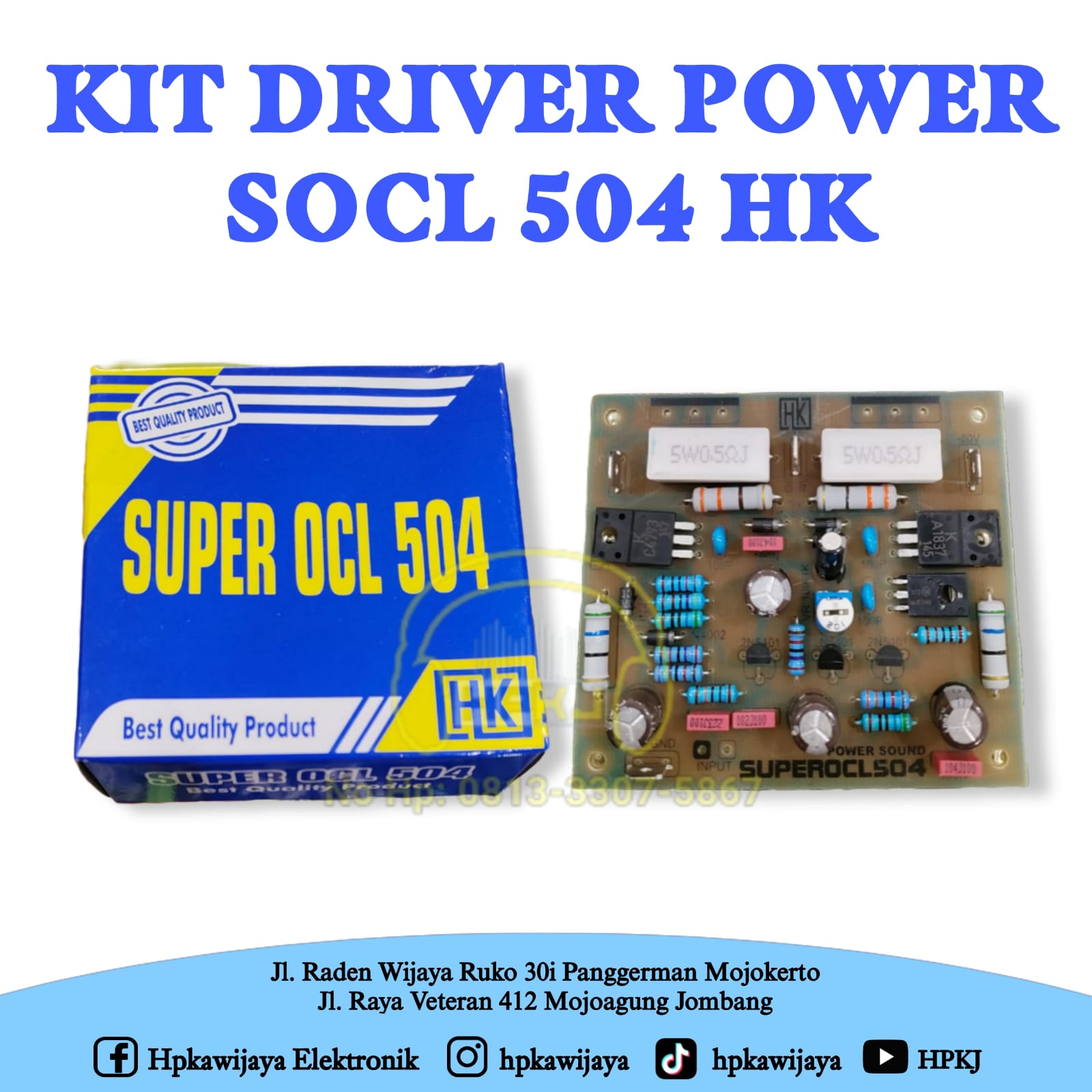 KIT SUPER OCL 504 kit driver socl 504 HK | Lazada Indonesia