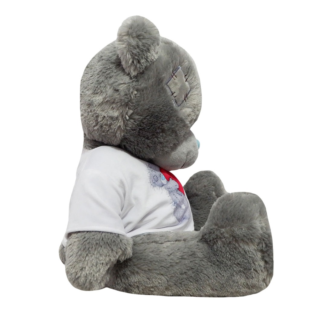 grey fluffy teddy bear