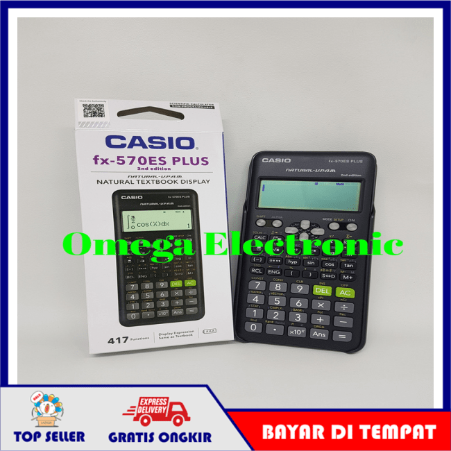 Casio FX 570 ES PLUS Scientific Kalkulator FX570ES Plus Calculator