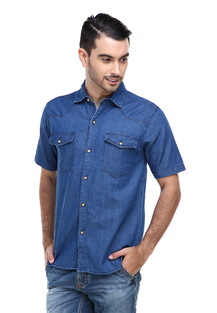 Hamlin Dwan Shirt Kemeja Pria Kasual 