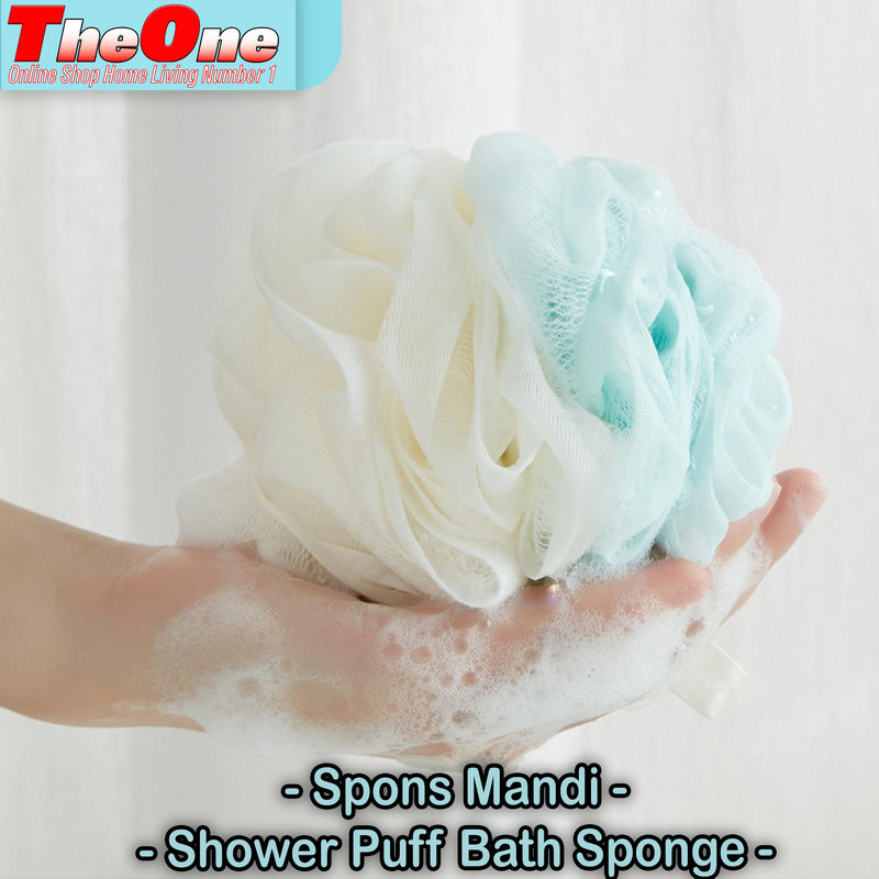 Spons Mandi Shower Puff Spons Busa Bagus Lazada Indonesia