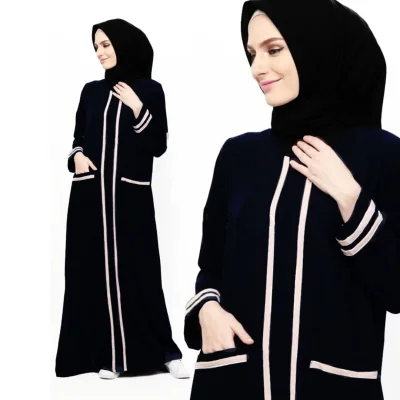Abaya elhabsyi Gamis Arab Hitam / Abaya Gamis Arab Terbaru / Abaya Pesta
