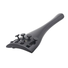 4/4 Cello Tailpiece with 1pcs Tailgut Tailcord 4 Fine Tuners Aluminum Alloy Durable Strong