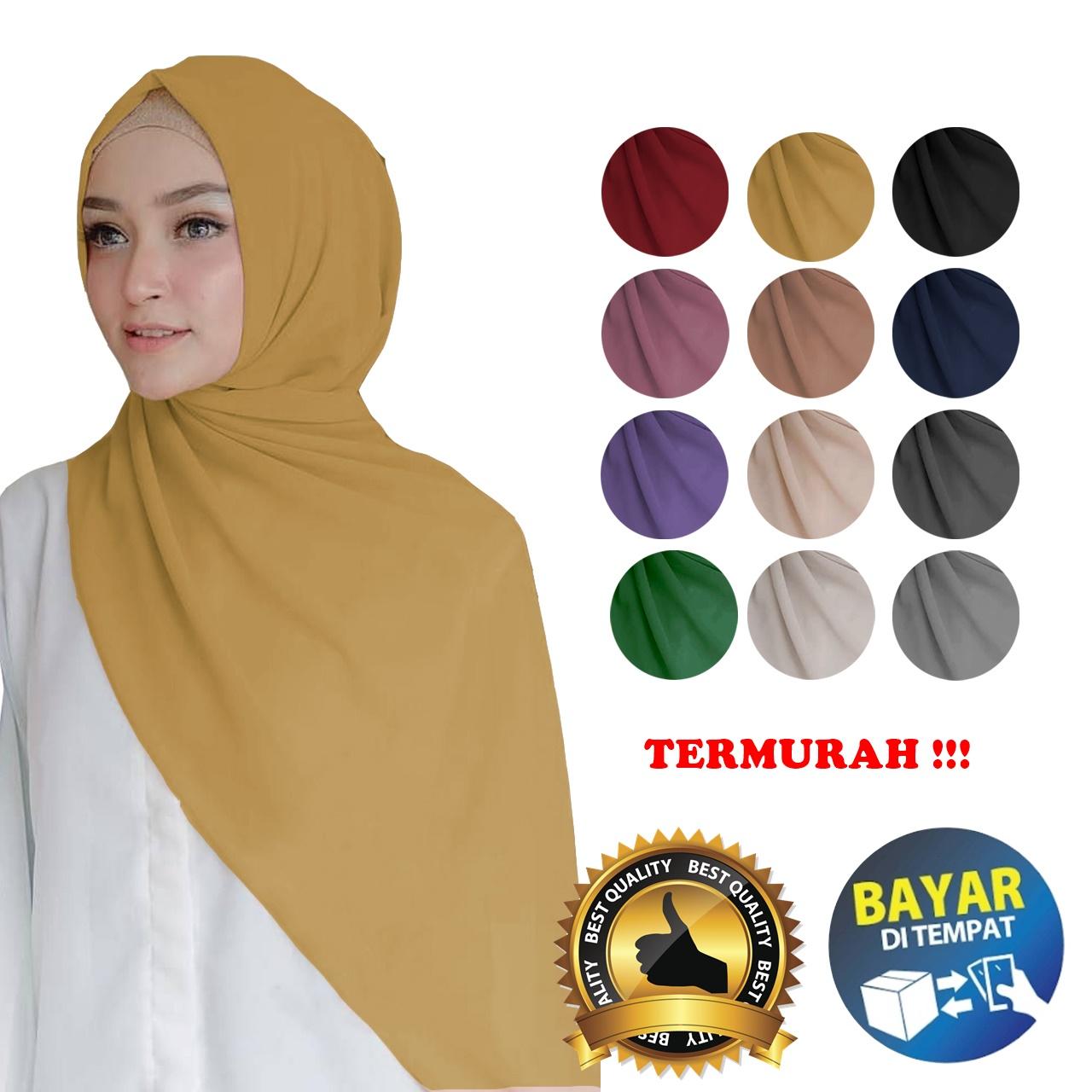 Hijab Kerudung Pashmina Tiara Diamond Italion / Jilbab Pasmina Panjang/ HIJAB TERMURAH / Hijab Nissa Sabyan Hijab Masa kini/ Terlaris & Termurah