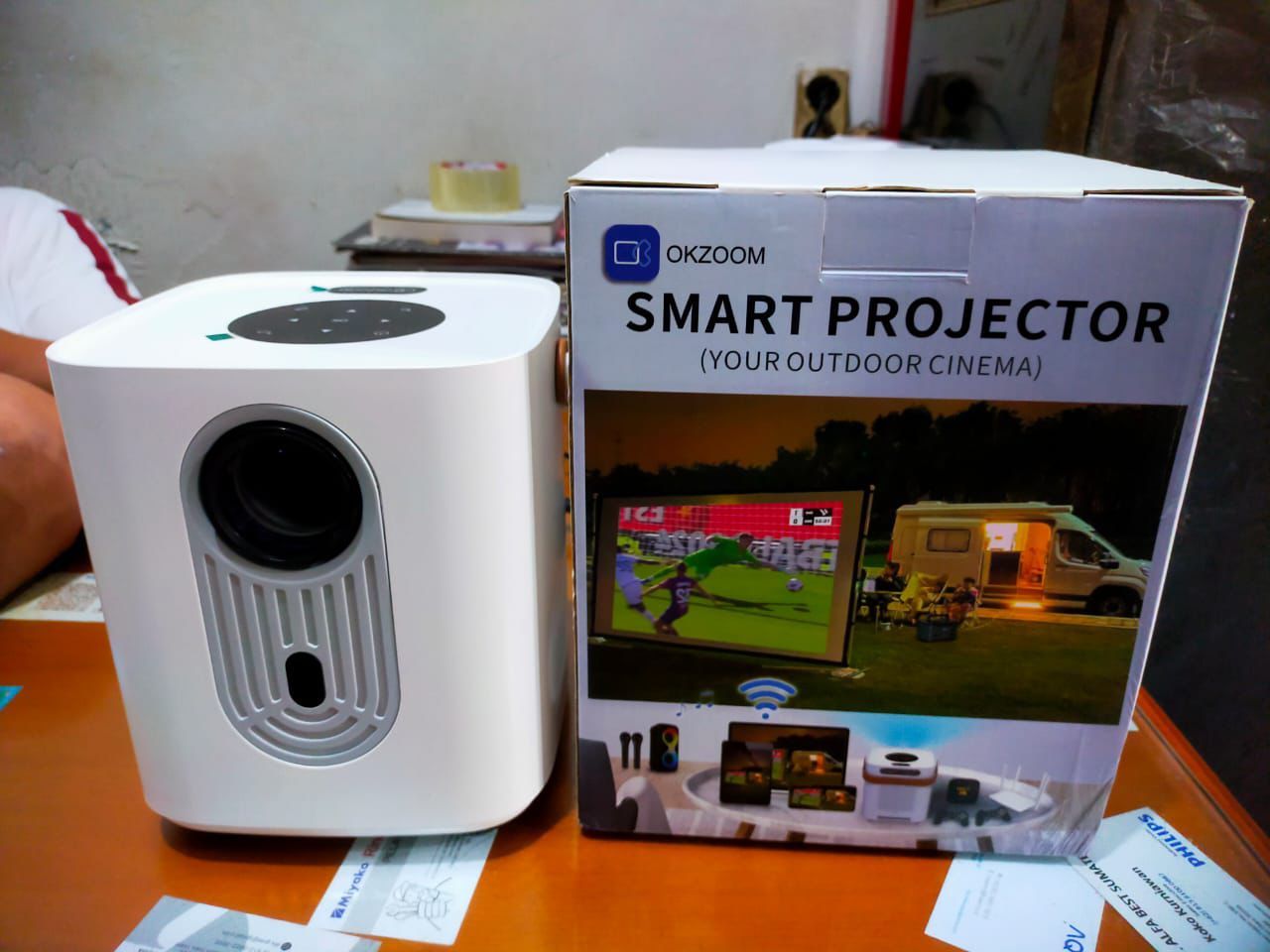 Smart Projector S2 OKZOOM HD | Lazada Indonesia