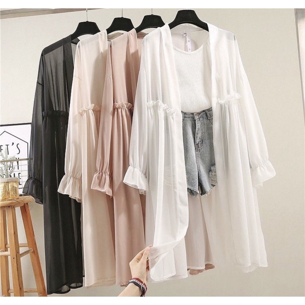 FARRA LONG CARDI | Lazada Indonesia