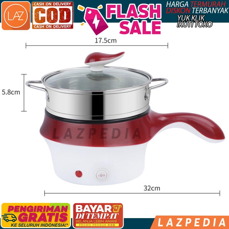 BAYAR DITEMPAT - [PE8] Multifunctional Electric Fry Pan Panci Listrik Lapisan Keramik / Peralatan Masak / Panci Dapur - A1622