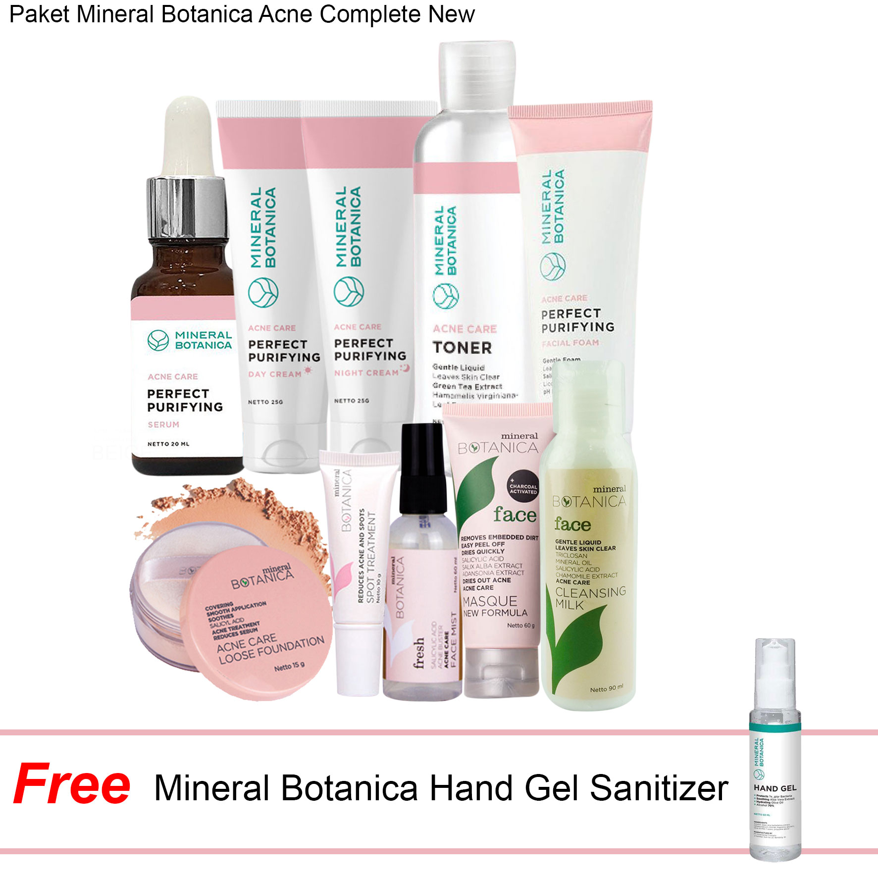 mineral botanica face acne care night cream