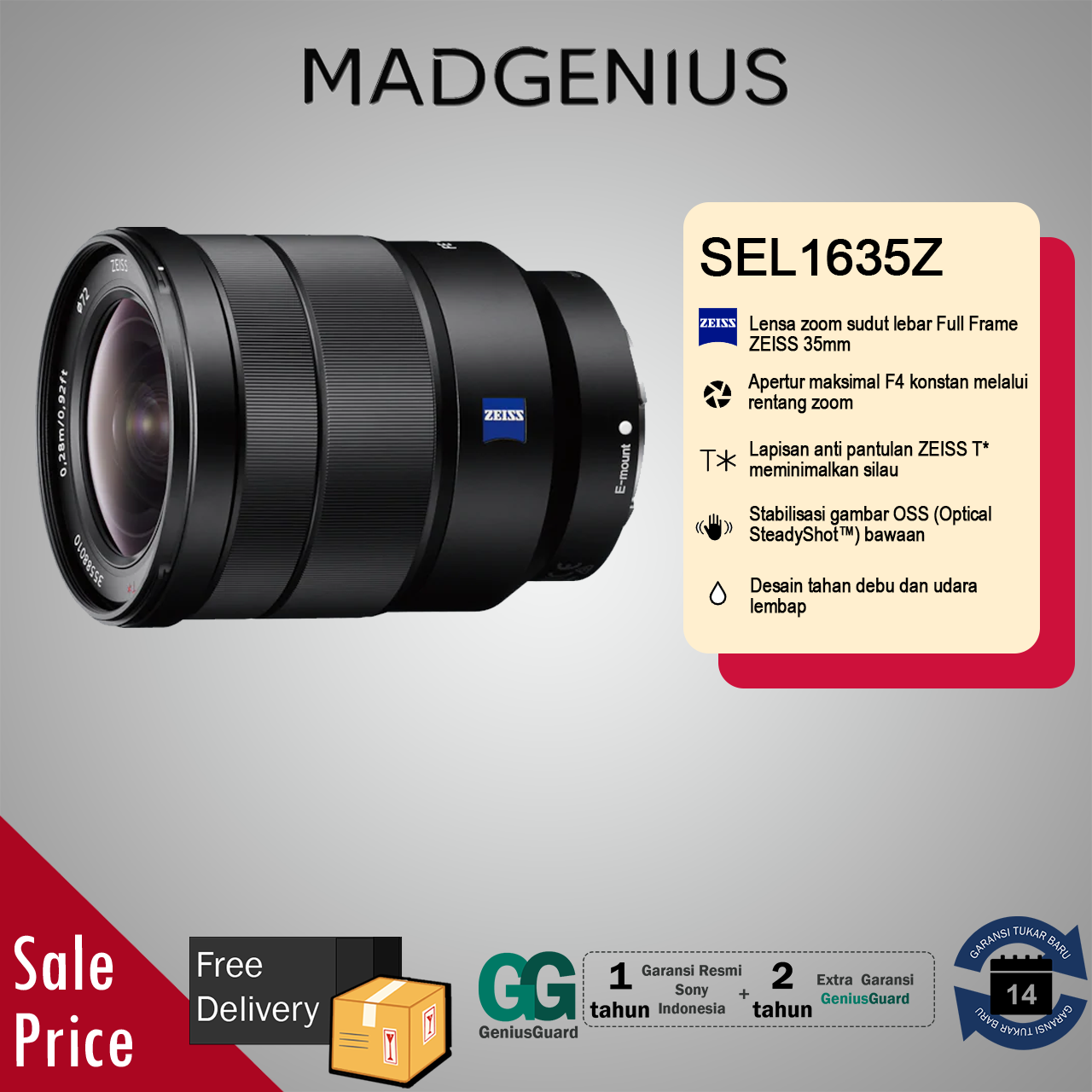 Pro Lens Cap Mit Innengriff – 72 Mm, Sicherer Objektivdeckel Mit Innenverschluss