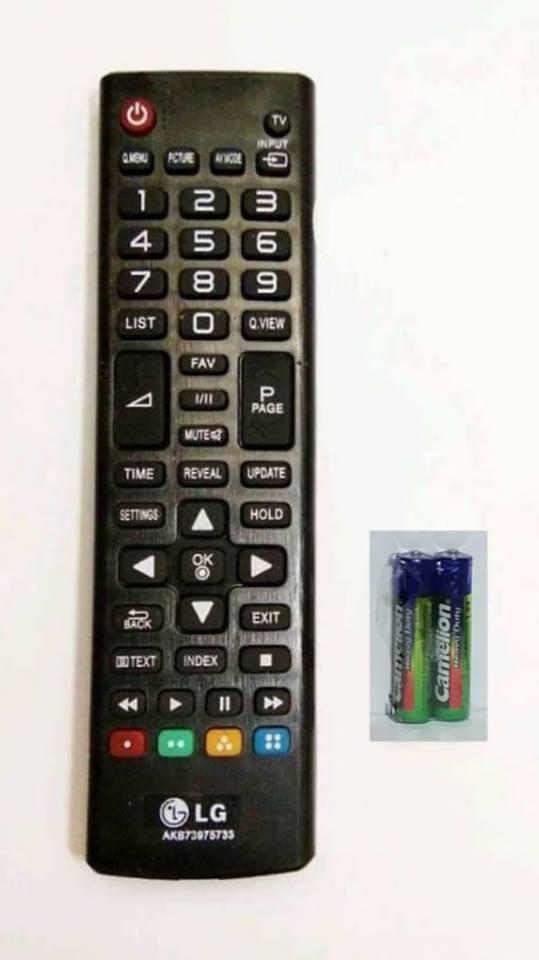 LG Remote TV  LCD / LED PLASMA AKB73975733 - Hitam
