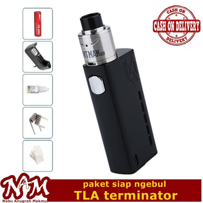 NAM - Paket Siap Ngebul Vape Murah TLA Terminator Rokok Elektrik Vape TLA + Free Baterai Kabel Data Coil Liquid Kapas NAM - Paket Siap Ngebul Vape Murah TLA Terminator Rokok Elektrik Vape TLA + Free Baterai Kabel Data Coil Liquid Kapas