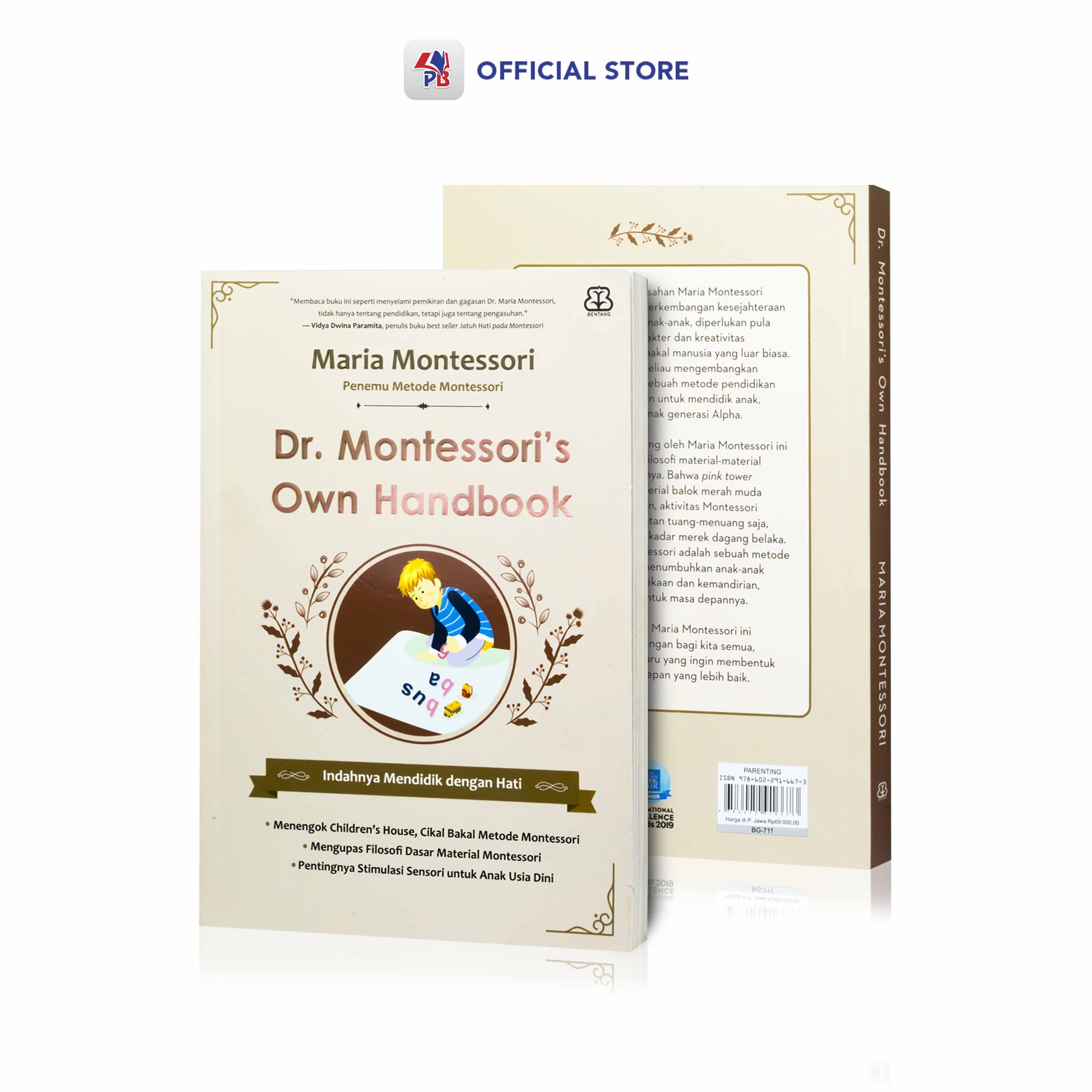 Buku Edukasi Anak Dr. Montessoris Own Handbook Original Best Seller ...