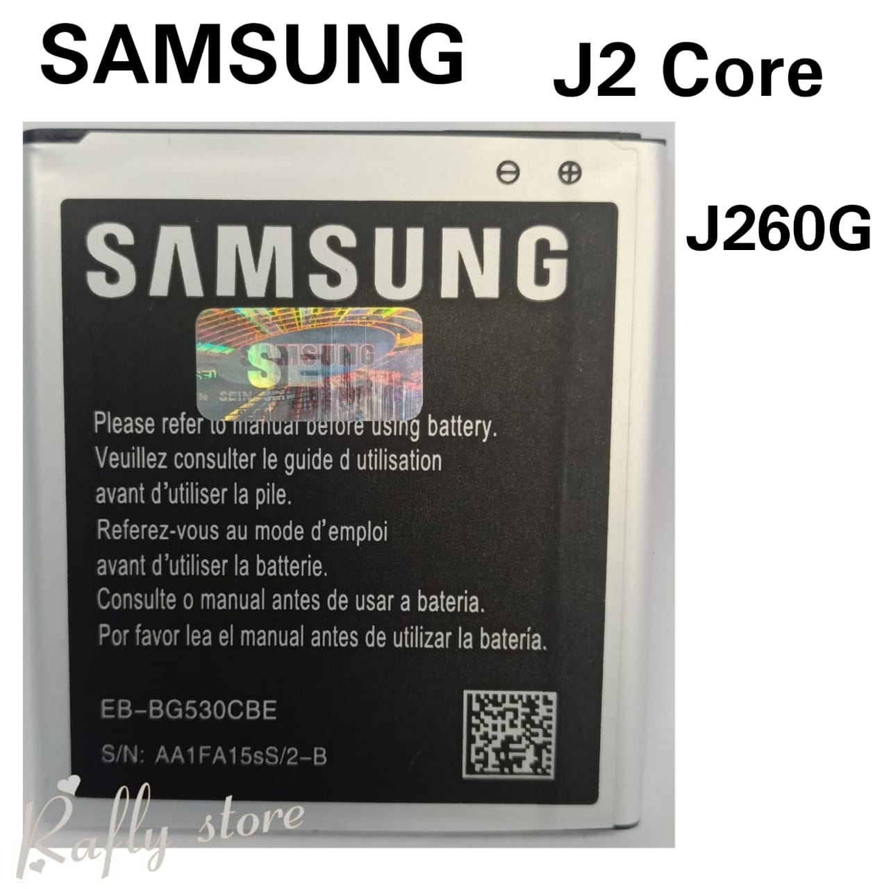 j2 core battery model number