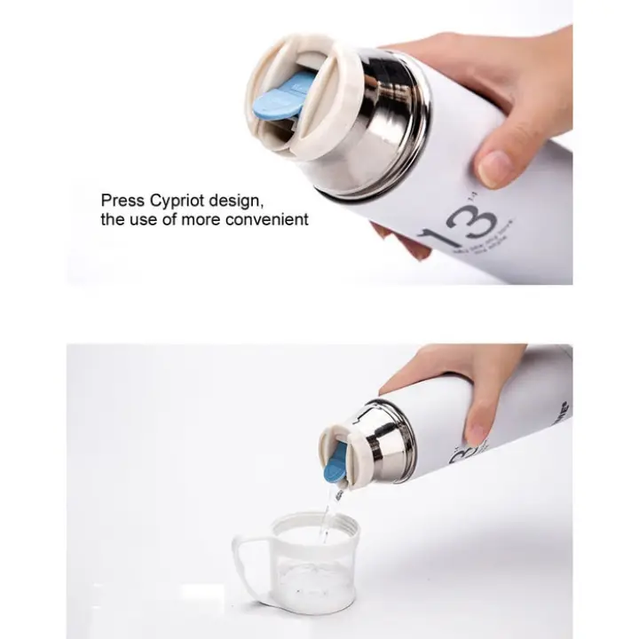 Termos Thermos Tumbler Stainless Steel Kopi Teh Susu Hot Cold Cup Sedia Termos Air Panas Tahan