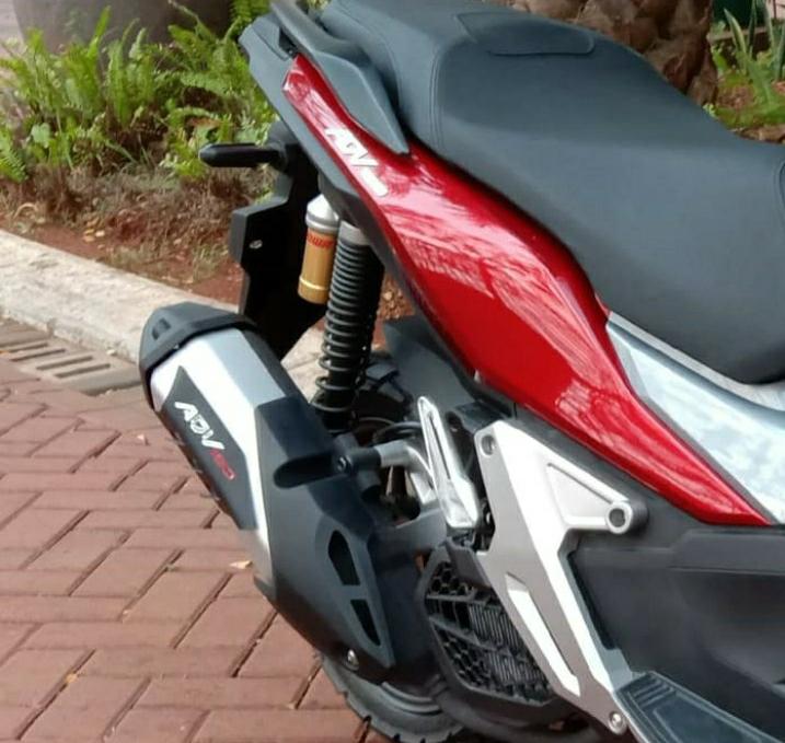 Muffler Cover Garnis Pelindung Knalpot Honda Adv 150 Lazada Indonesia