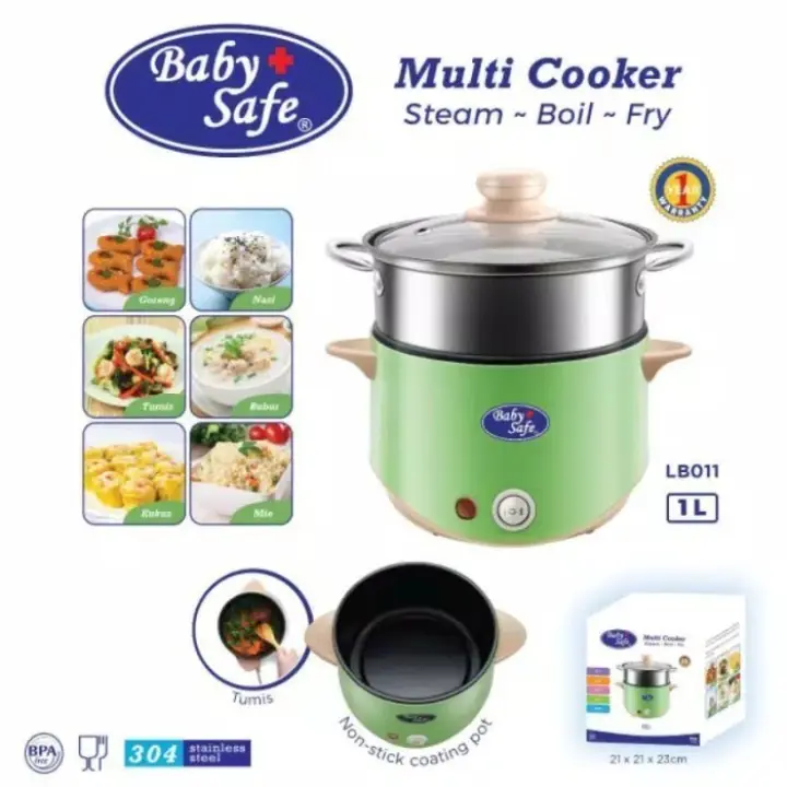 baby safe steam cooker