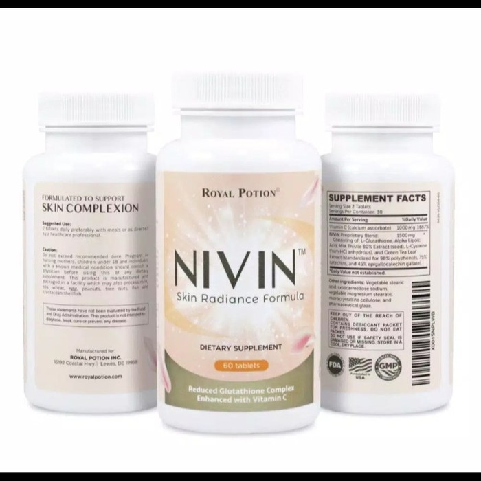 Nivin Glutathione OBAT VITAMIN SUPLEMEN PEMUTIH KULIT Alami Terbaik Tablet Vitamin C Untuk Kulit Menghilangkan Bekas Jerawat Mencegah Penuaan Dini - Lazada Nivin Glutathione OBAT VITAMIN SUPLEMEN PEMUTIH KULIT Alami Terbaik Tablet Vitamin C Untuk Kulit Menghilangkan Bekas Jerawat Mencegah Penuaan Dini - Lazada