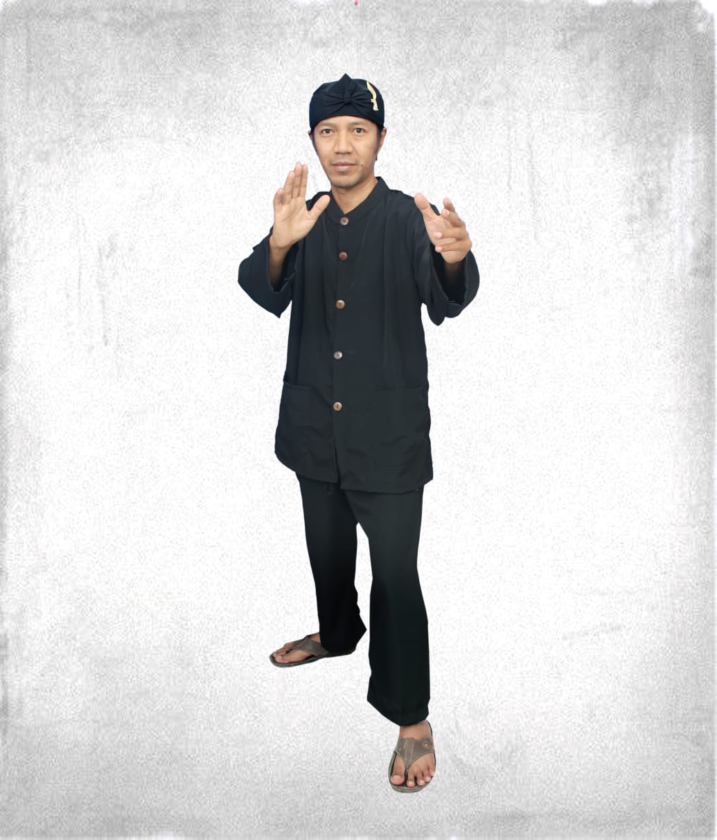 set baju pangsi sunda lengkap dan iket kepala / pangsi sunda / baju