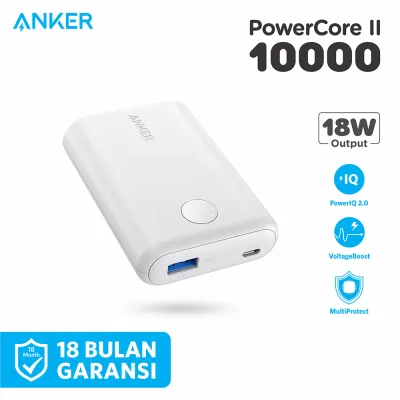 Anker Powerbank PowerCore II 10000mAh - A1230