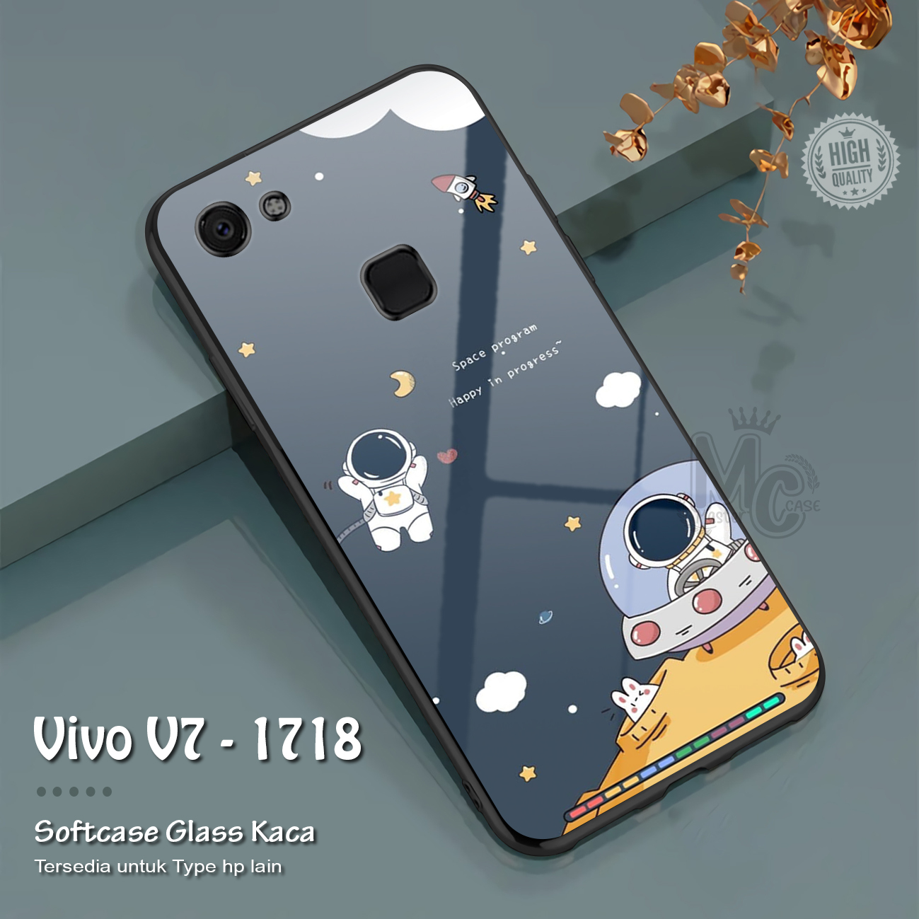Anticrack Casing Vivo 1718 Flip Cover Lthmy For Vivo V7 Inch 1718