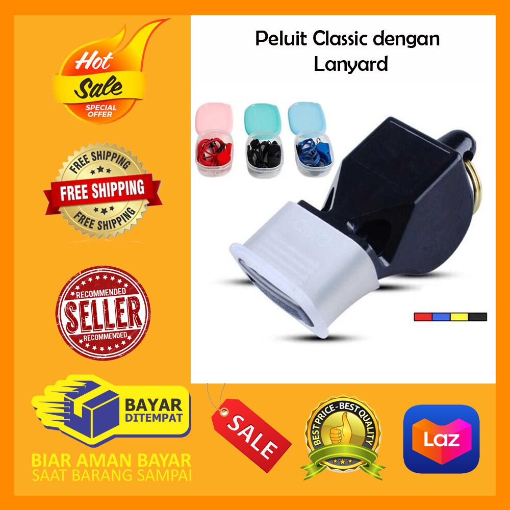 Fox40 Classic Whistle Peluit Fox 40 Pluit Wasit Parkir Pramuka Outdoor