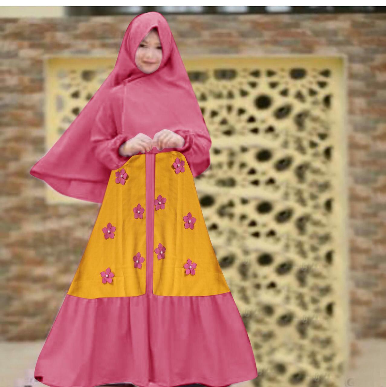 CHELSEA GAMIS SYARI ANAK 7-10 TAHUN REALPICT GM
