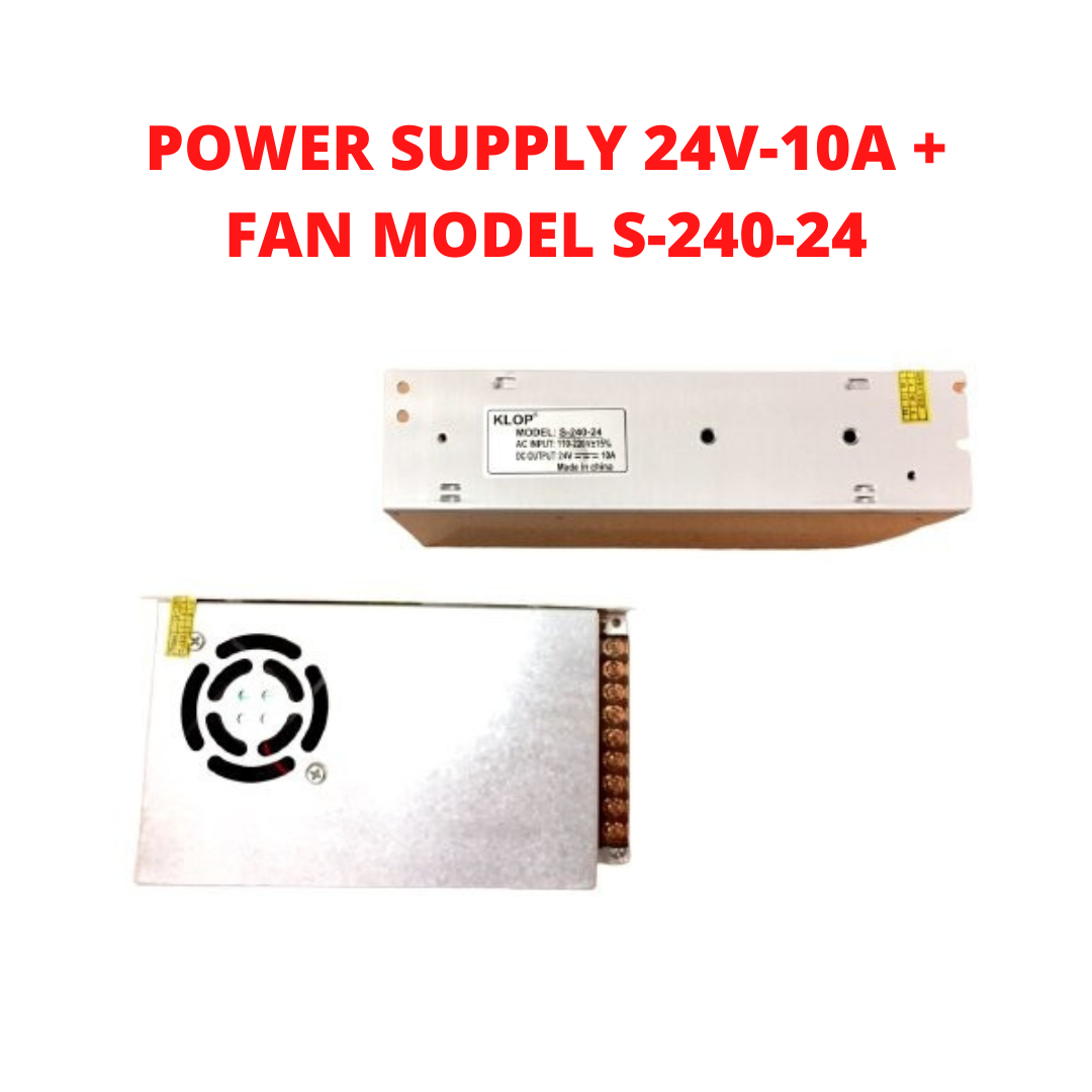 POWER SUPPLY SWITCHING 24V-10A FAN SUPPLAY 24VOLT 10AMP SUPLY SWICHING ...
