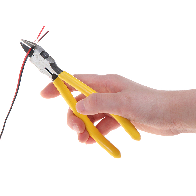 HF 6" Flush Cut Side Cutters Plier Cutting Pliers PVC Handle Wire Cutter