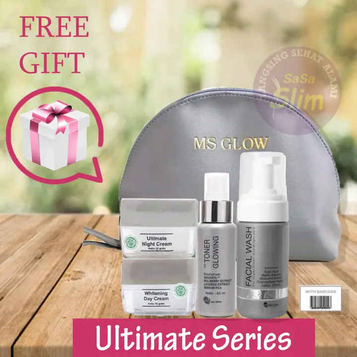 Ms Glow Paket Ultimate Series Ori Free Tas Cantik Cream Flek Keriput Bpom Lazada Indonesia