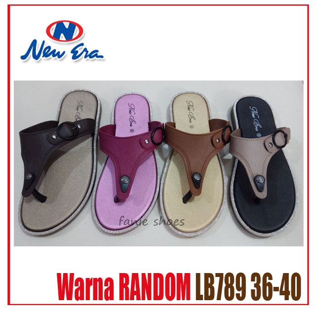 Fanie Shoes Baru New Era Sandal Jepit Lb 789 36 40 Fashion Wanita Sandal Sandal Wanita Sendal Sendal Wanita Sendal Wanita Terbaru Sandal Sendal Santai Sandal Flat Wanita Lazada Indonesia