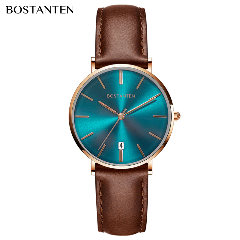 BOSTANTEN Watch-3042K Kuarsa Wanita, Ringan Mewah Modis Kompak