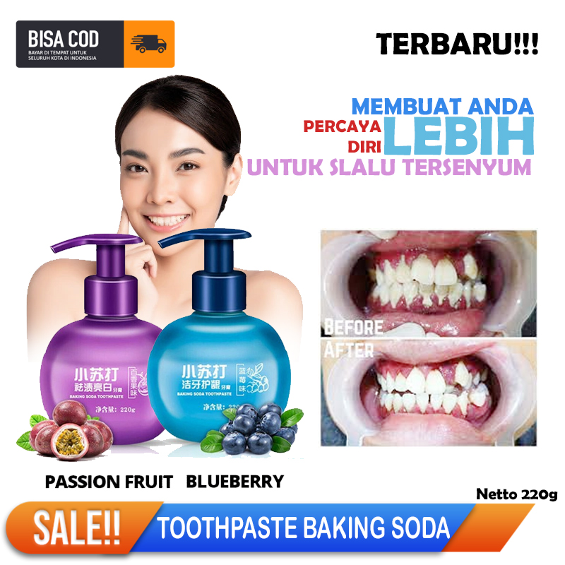 [LAGI VIRAL] Pasta Gigi Magical Baking Soda Pasta Gigi Baking Soda