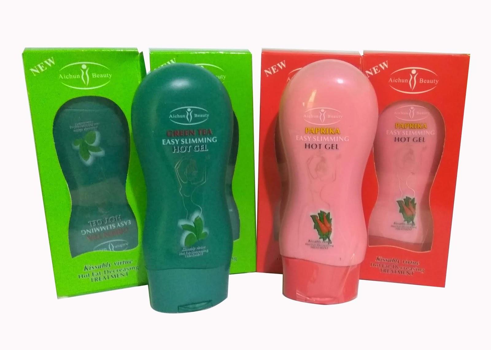 Aichun Slimming Hot Gel - Cream Pembakar Lemak Penghilang Perut Buncit - Pelangsing Tubuh - Pelangsing Oles 250ml