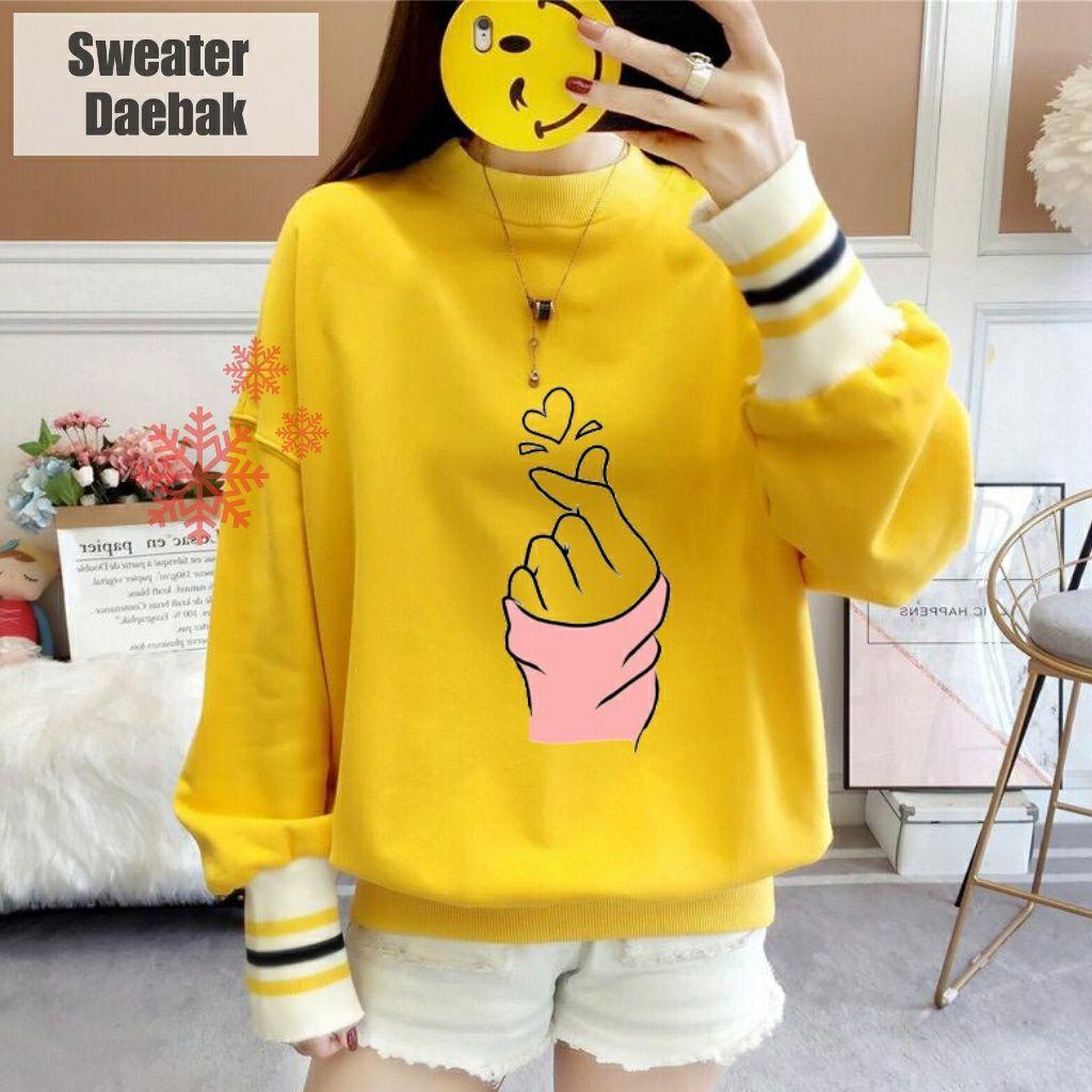 JJ - bj daebako - baju wanita terbaru - bisa bayar di tempat - cod - all size - LD106 PJG60 - baju lengan panjang - fashion wanita - sweater wanita - tshirt wanita - kaos wanita - pakaian wanita - atasan wanita - busana wanita trendi