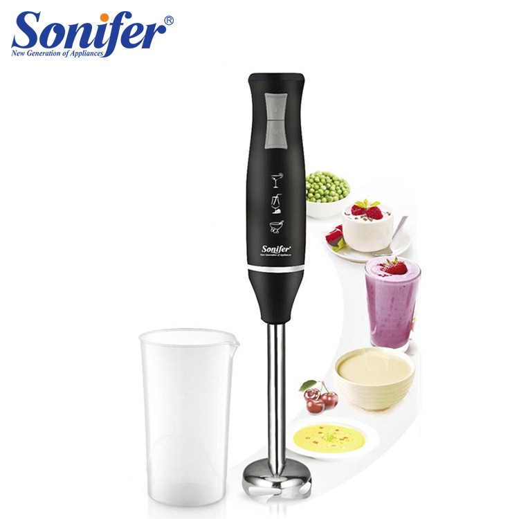 Sonifer Hand Blender SF8026 Blender Tangan Listrik 2 Speed Bonus Gelas