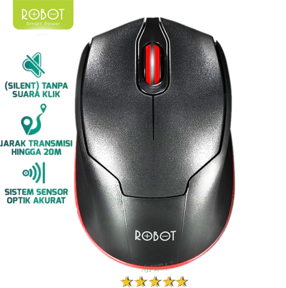 Mouse Wireless Robot M310 Silent click Key Mouse Bluetooth Robot M-310 ...