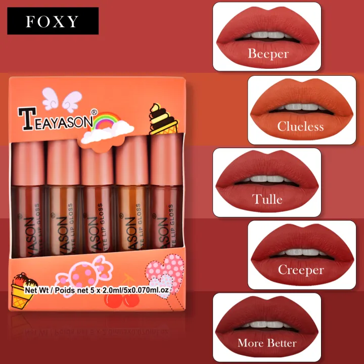 teayason lipstick set