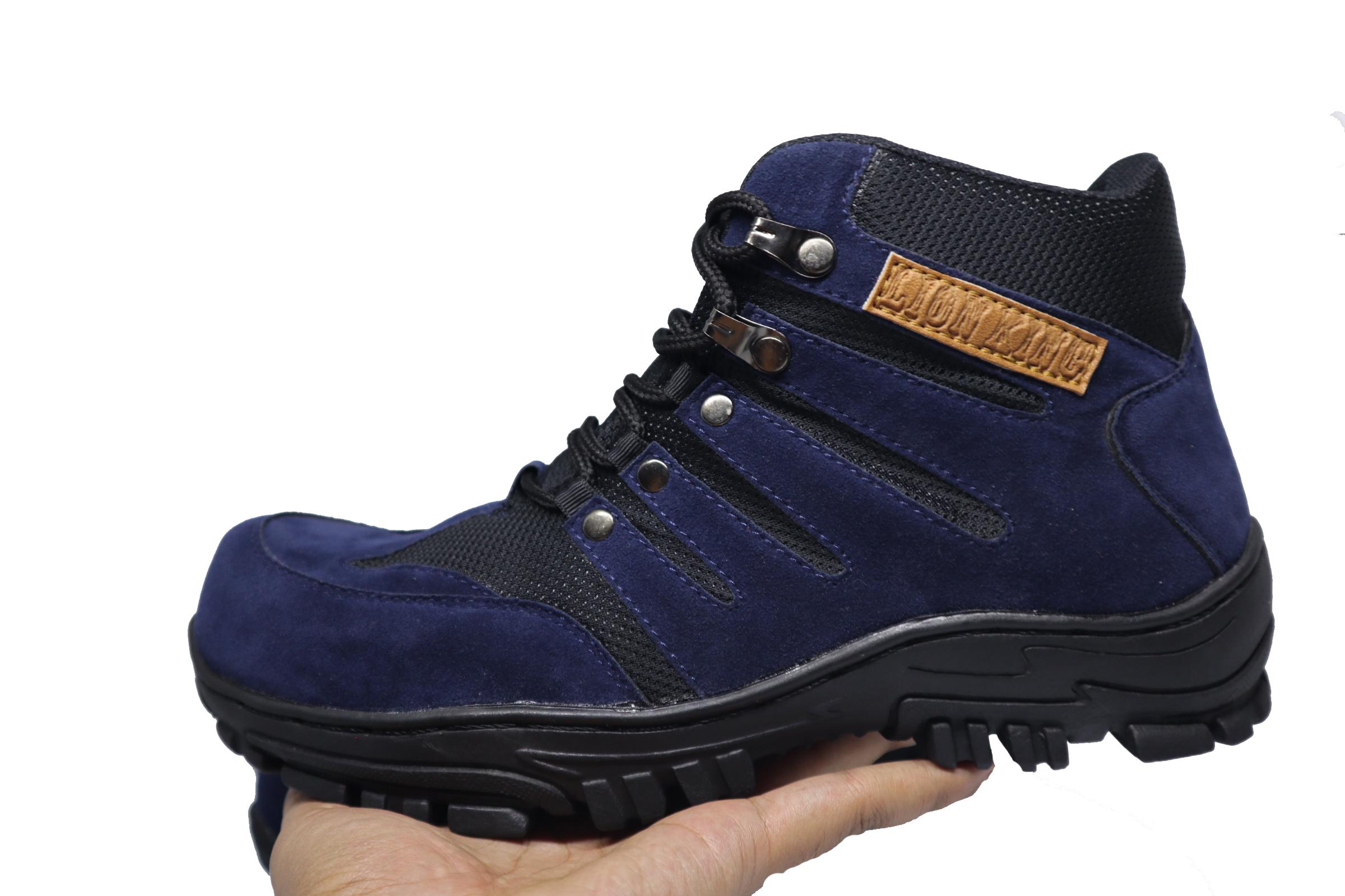 sepatu safety boot crocodile karimor lionking vulcano to steel ujung besi bahan premium bisa bayar di tempat