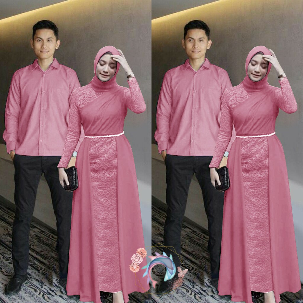 Inspirasi Baju Baju Couple Kondangan Kekinian : Tak Perlu Pusing Pilih