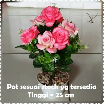Bunga Mawar Plastik Mini Bunga Artificial Mini Bunga Hias Plastik Bunga Mawar Palsu Dekorasi Ruang Dekorasi Rumah Bunga Hiasan Ruang Tamu Bunga Plastik Hiasan Meja Buket Bunga Pot Lazada Indonesia