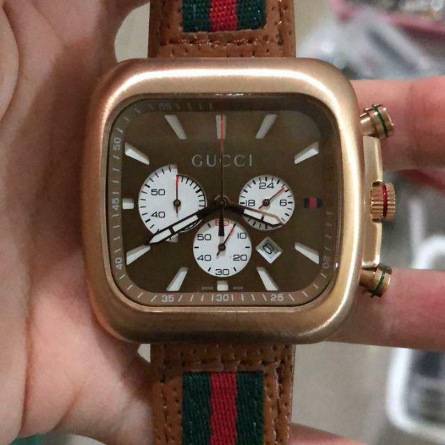 Jam Tangan Premium _GU_CCI Quartz Watch 