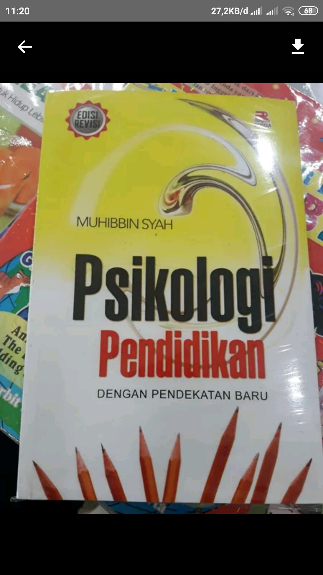 buku psikologi pendidikan muhibbin syah