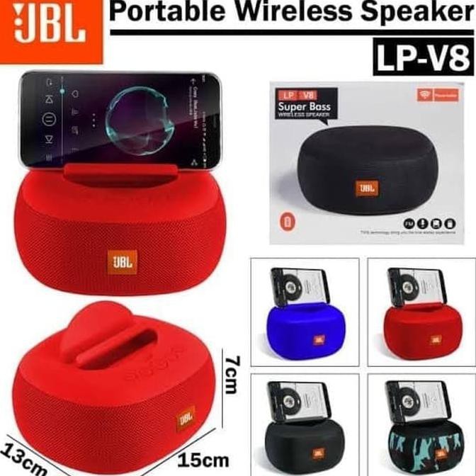 V8 super hot sale bass wireless speaker