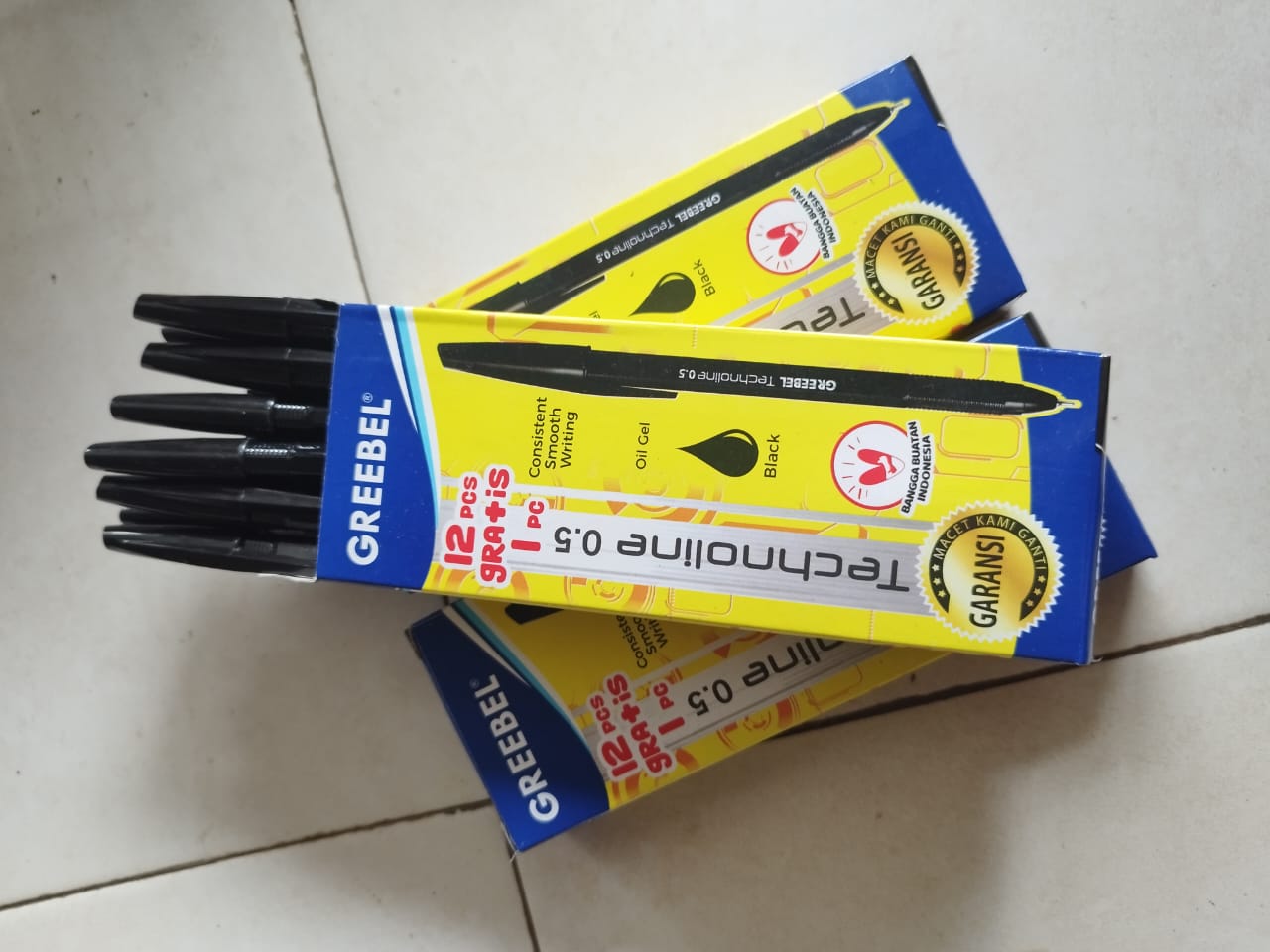 Pen / Pulpen Greebel Technoline 0.5 Pulpen Stationery 12 Set Pulpen  Standard 0.5Mm Pulpen Berkualitas Tinggi Pulpen Untuk Kegiatan Sehari-Hari  - Lazada | Lazada Indonesia