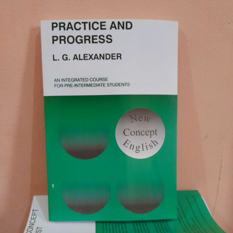 Practice and progress l g alexander new concept english buku original