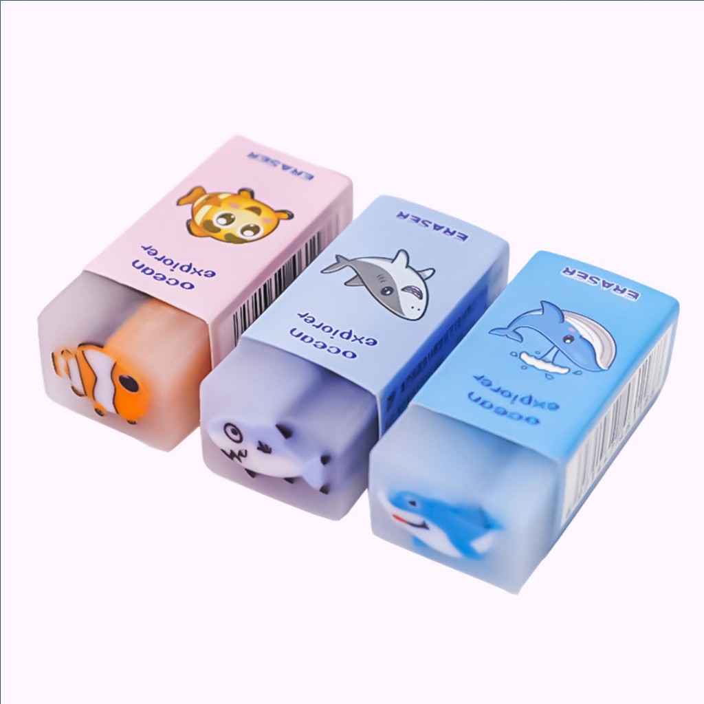 Penghapus Pensil Motif Buah Fruits Eraser Penghapus Karakter Dinosaurus ...